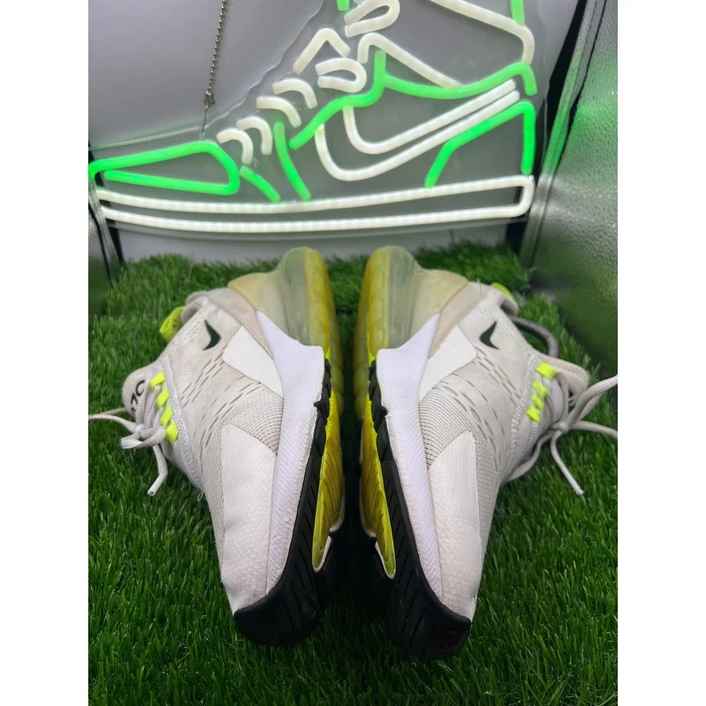 Nike Air Max 270 Sail Volt Womens Running Shoes AH6789-108 Size 9